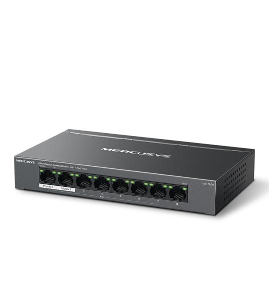 سوتش 8 port جيجا ميركسس موديل MS108GP