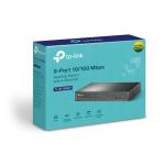 سوتش 8 port باور tplink موديل TL-SF1008LP
