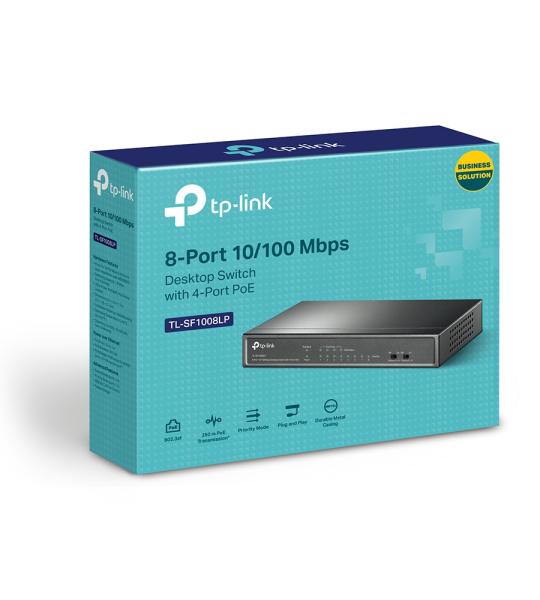سوتش 8 port باور tplink موديل TL-SF1008LP