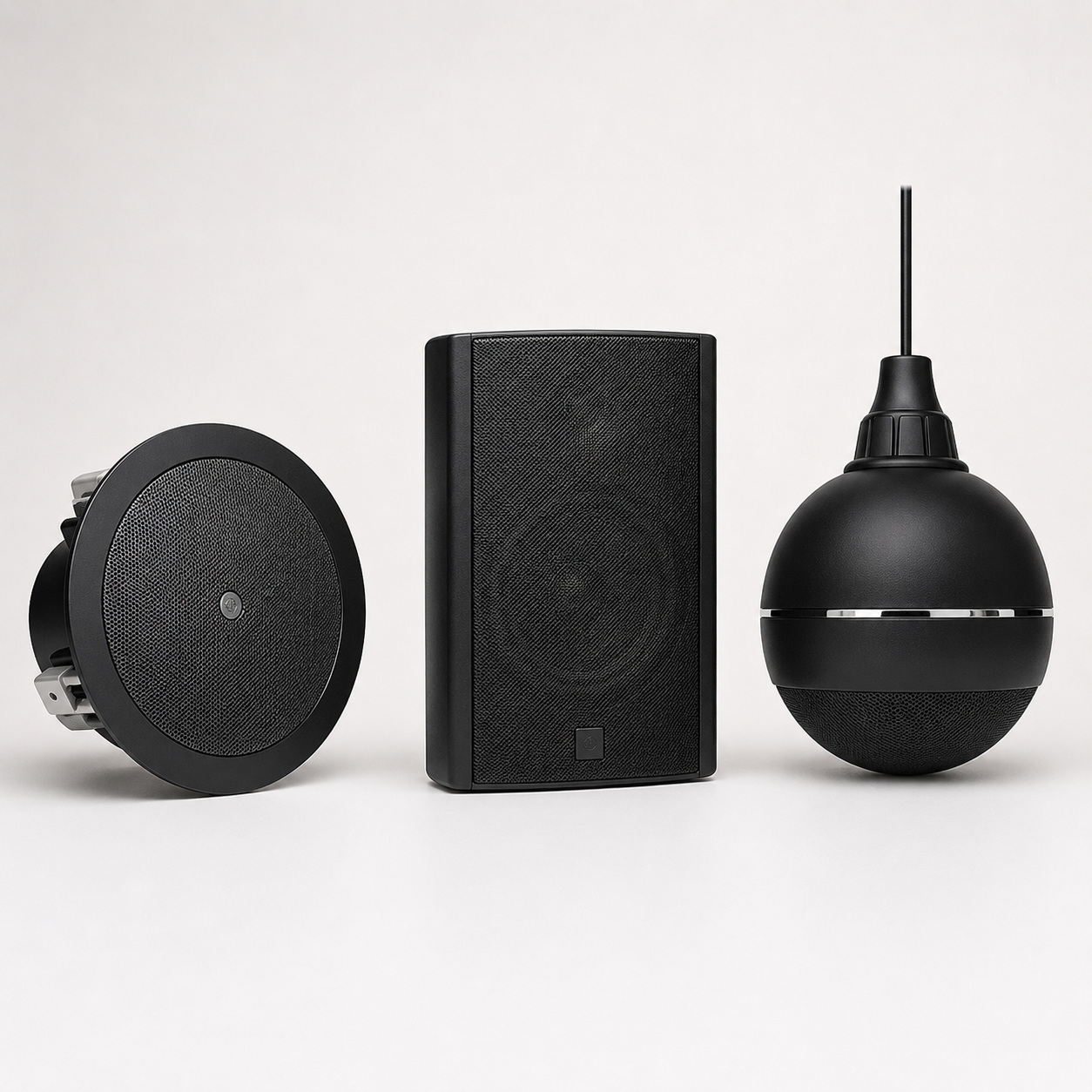 Ceiling Speaker vs Wall Speaker vs Decoration Speaker — أيهم يناسب مكانك؟