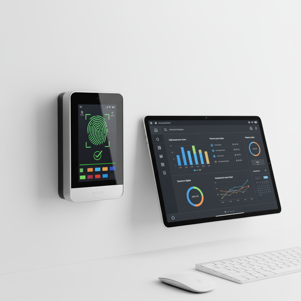 نظام الحضور والانصراف الذكي: كيف يحول جهاز واحد (مثل ZKTeco) إدارة دوام الموظفين من مشكله إلى ميزة تنافسية لشركتك.