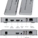 تطويله 200 متر HDMI KVM