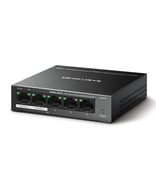 سوتش 5 port جيجا ميركسس موديل MS105GP