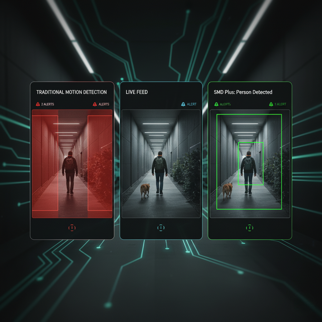 ثورة الأمان: خاصية SMD Plus في كاميرات داهوا (Dahua) - كيف يفرق الذكاء الاصطناعي بين البشر والحيوانات لتقليل الإنذارات الخاطئة؟
