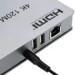 تطويله 120 متر HDMI KVM