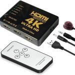 محول HDMI Switch 5x1 بريموت