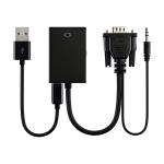 محول VGA الي HDMI بصوت