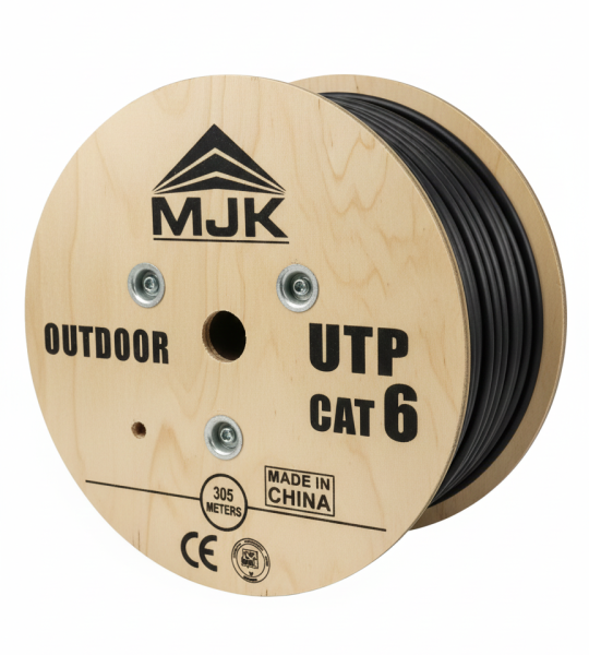 لفه سلك كات 6 305 متر MJK OUTDOOR