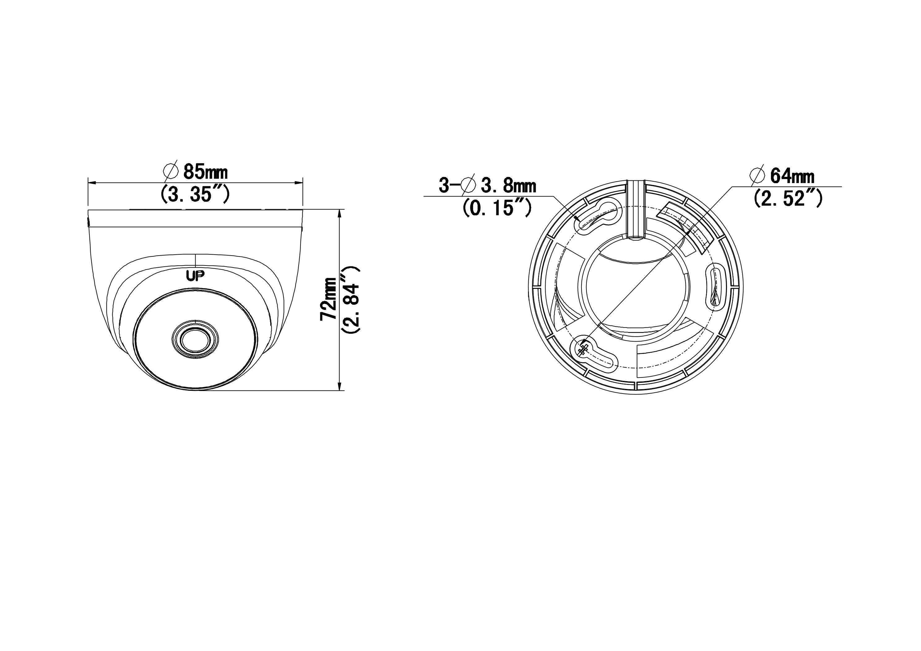 UAC-T132-F28_Dimensions_1
