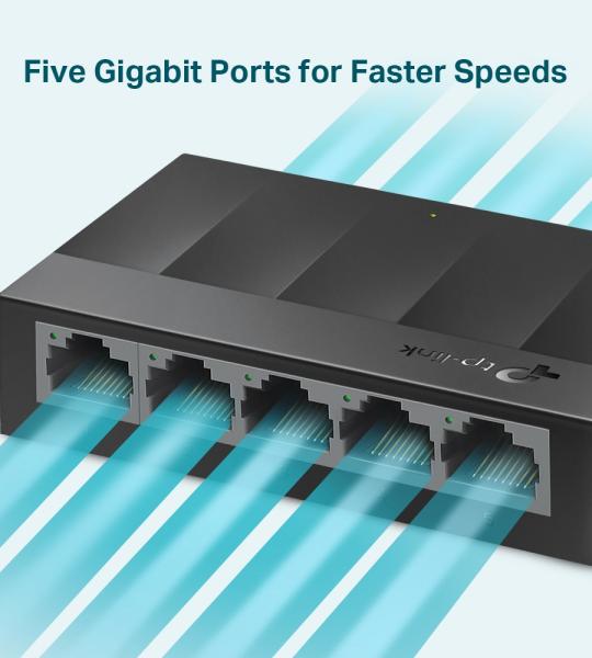 سوتش جيجا tplink موديل LS1005G